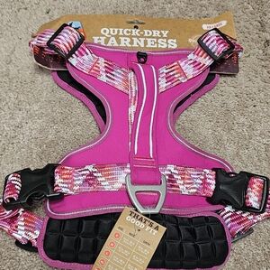 Arcadia Pink/Purple and Black Dog Harness